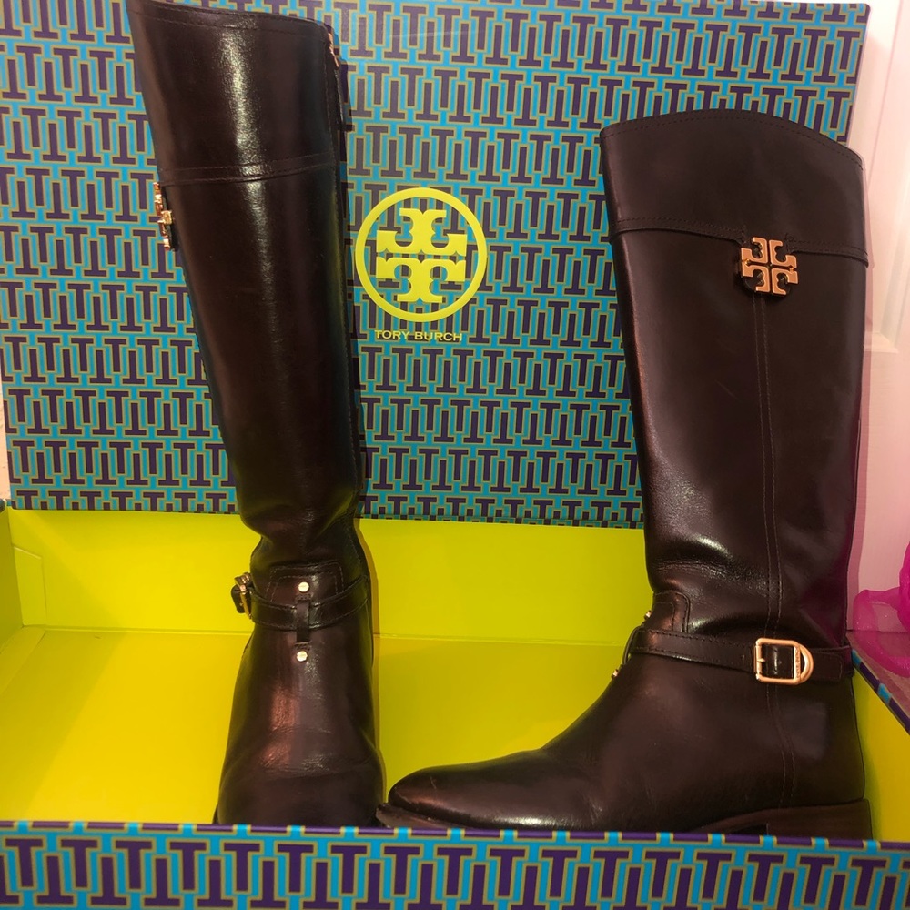 Tory Burch Riding Boots - Picture 2 of 7